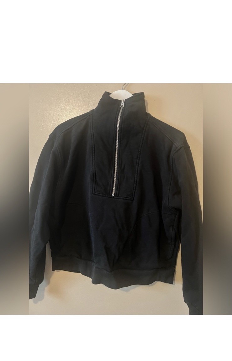 Everlane basics essentials pullover crewneck flee… - image 6