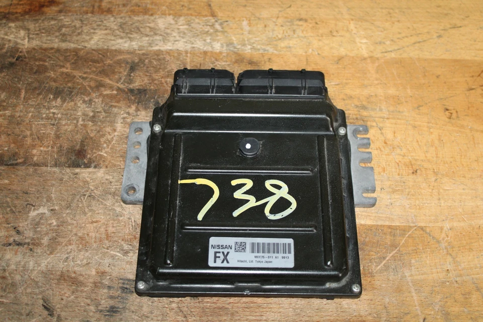 2010 Nissan Titan 4×2 ECU ECM PCM Engine Computer Module MEC75-011 A1 OEM Foto 2 de 4