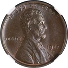 1917-D Lincoln Cent NGC MS64 BN Superb Eye Appeal Strong Strike