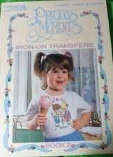 VTG 1996 Precious Memories Iron-On Transfers NEW Leisure Arts Craft Leaflets