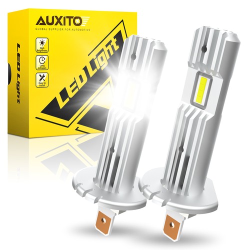 2X Kit de conversión de bombillas de faros LED H1 lámpara de haz alto/bajo 100W 6500K súper blanco - Imagen 14 de 14