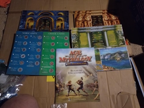 JUEGO DE MESA VINTAGE AGE OF MITHOLOGY. JUEGOS ÁGUILA - Imagen 3 de 3