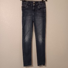 Levi's 720 High Rise Super Skinny Girls' Jeans 10 REG Blue Stretch Denim