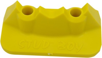 Stud Boy Pro Plus Super Lite Double Backing Plate 2Ply Yellow 5/16''-24 48-Pack