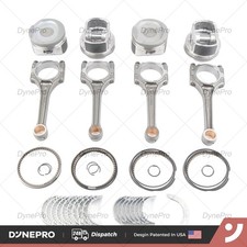 1zzfe 1.8l Connecting Rods Pistons Bearing Set Fit Toyota Celica Corolla Matrix