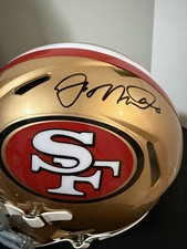 Joe Montana Mykel Williams San Francisco 49ers Signed F/S Auth Helmet W Coa