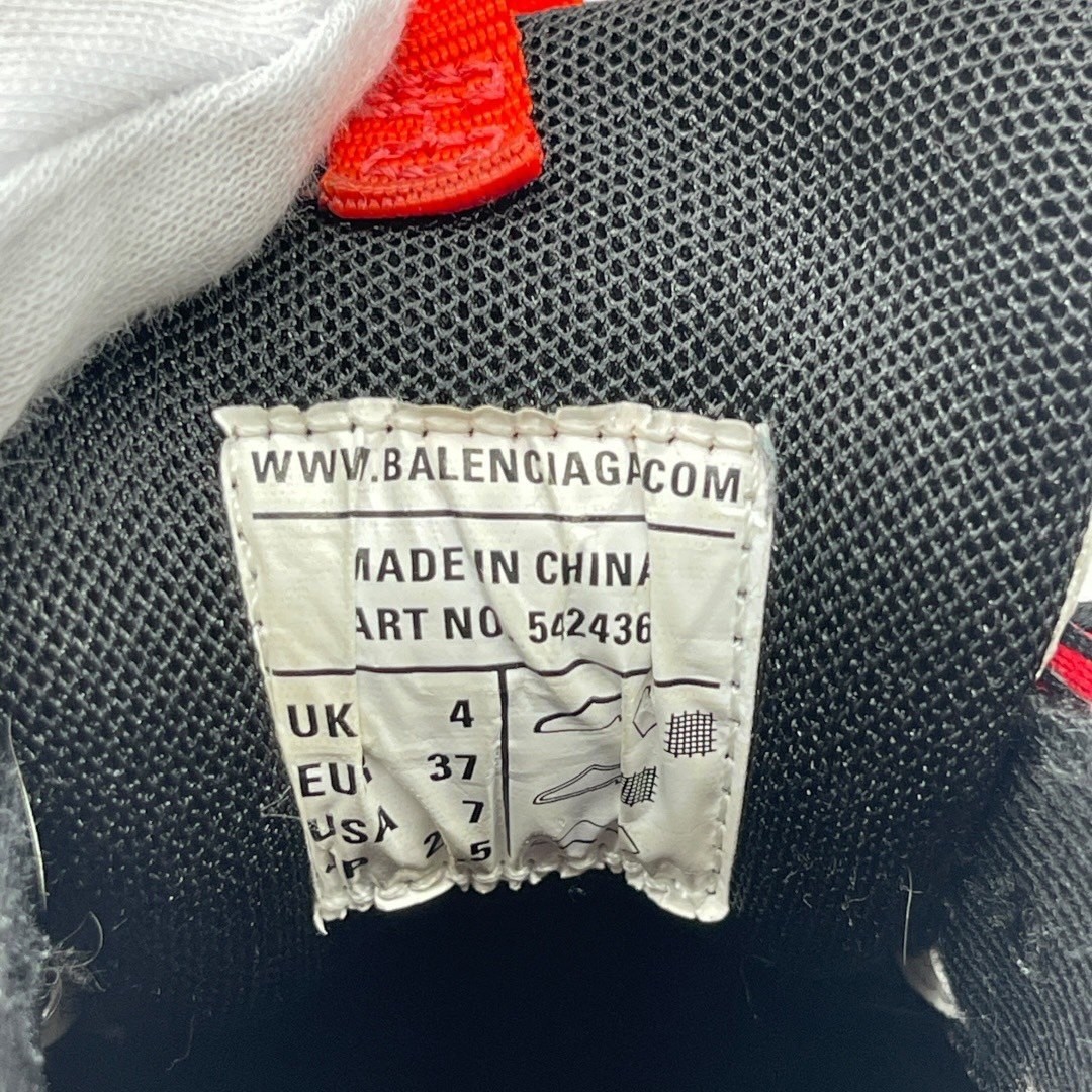 BALENCIAGA   Low Top Sneakers Track Lace up Ladies Sneakers Shoes 37 24.5cm Pink thumbnail 8