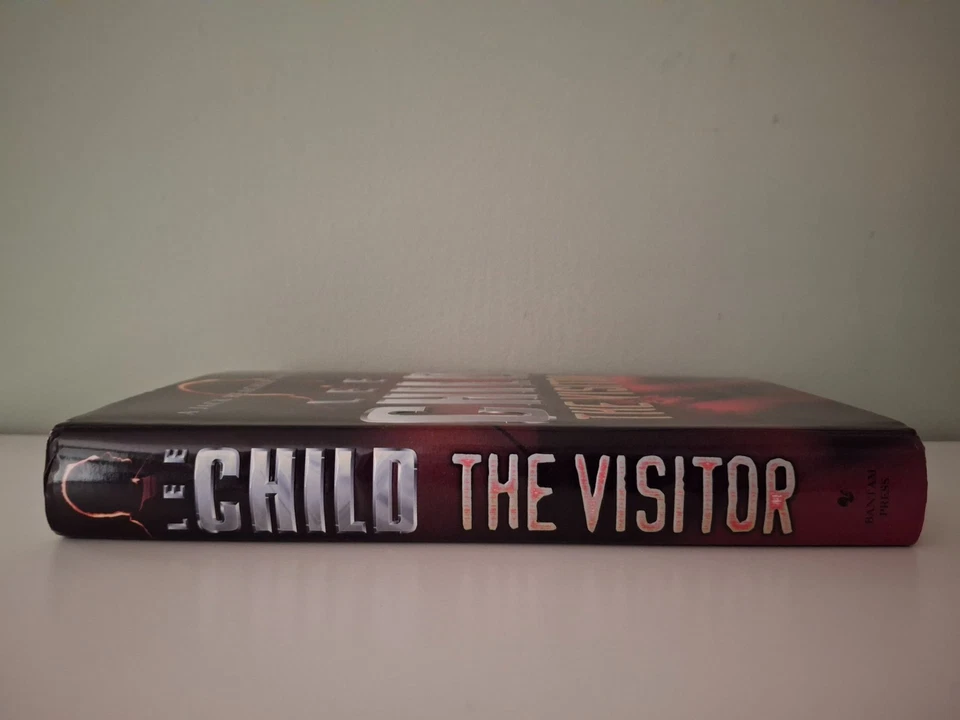 THE VISITOR Lee Child 2000 Hardcover Jack Reacher Excellent condition & Bookmark - Image 4 of 4