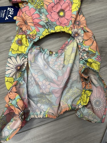 NWT YOULY The Hippie Ruffle Sleeve Pet Romper Size Small FREE SHIP - Picture 6 of 6