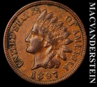 1897 Indian Head Cent - Scarce  Extra Fine  Better Date  No Reserve  #L4608