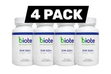 4 PACK Biote DIM SGS Plus Hormone and Detox S...