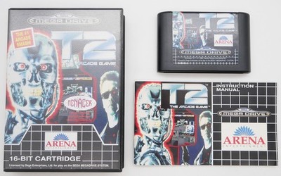 T2 The Arcade Game Terminator 2 | Sega Mega Drive SMD | komplett OVP boxed CIB