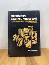 Business Communication: A Problem Solving Approach 1978 2nd Ed. Hardcover