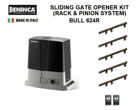 Beninca Slide Gate Operator Opener Bull 624r Kit For Sale Online Ebay