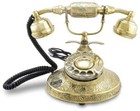 Neu Golden Gefertigt Nautisch Solid Telefon Viktorianisch Messing Drehbar Dial