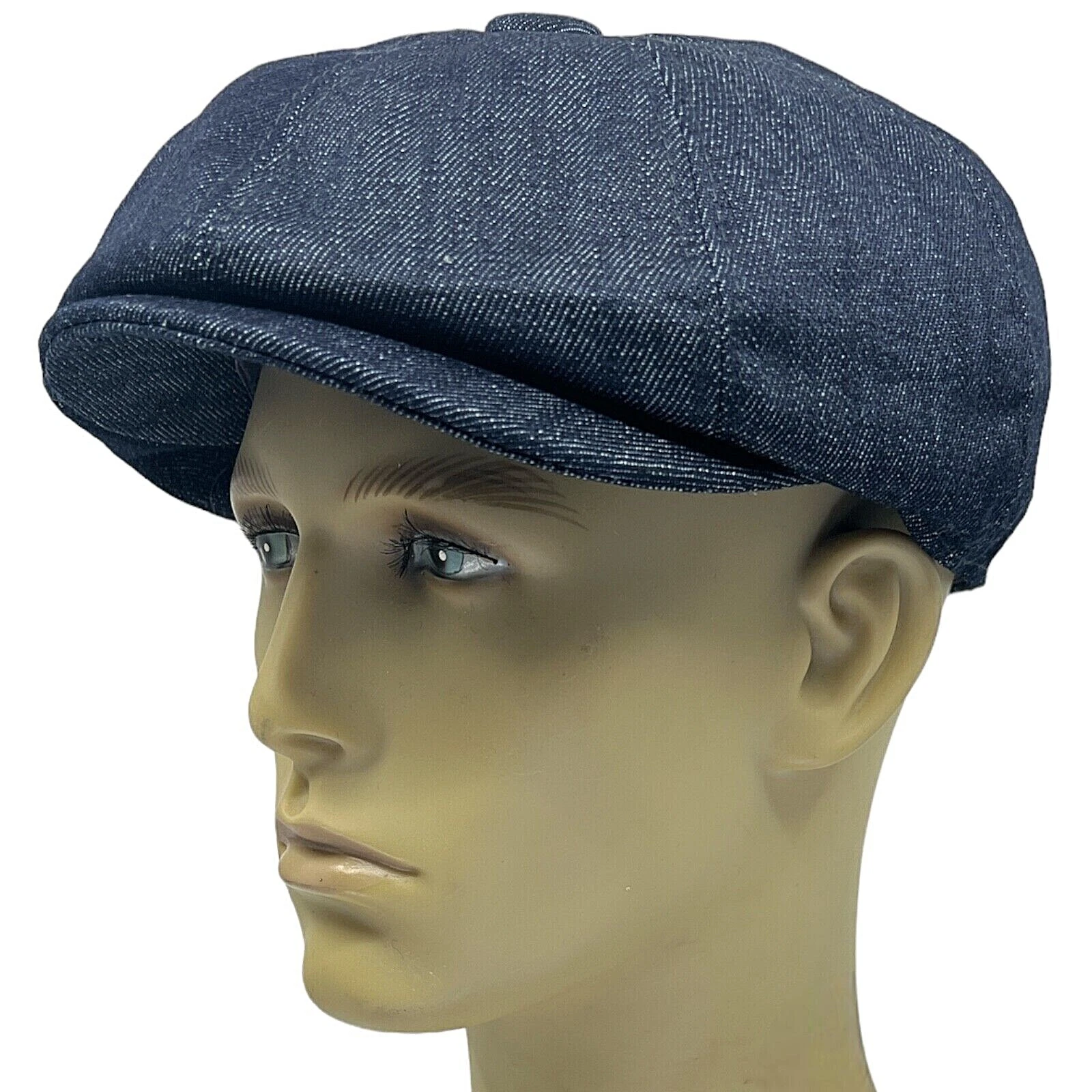 Peaky Blinders Hat Newsboy Gatsby Cap Dark Denim Jeans Bakerboy Country Flat
Opens in a new window o