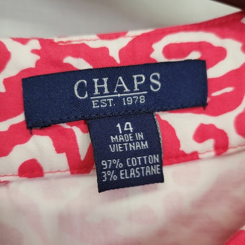 Vestido para mujer Chaps talla 14 sin mangas - Imagen 2 de 6