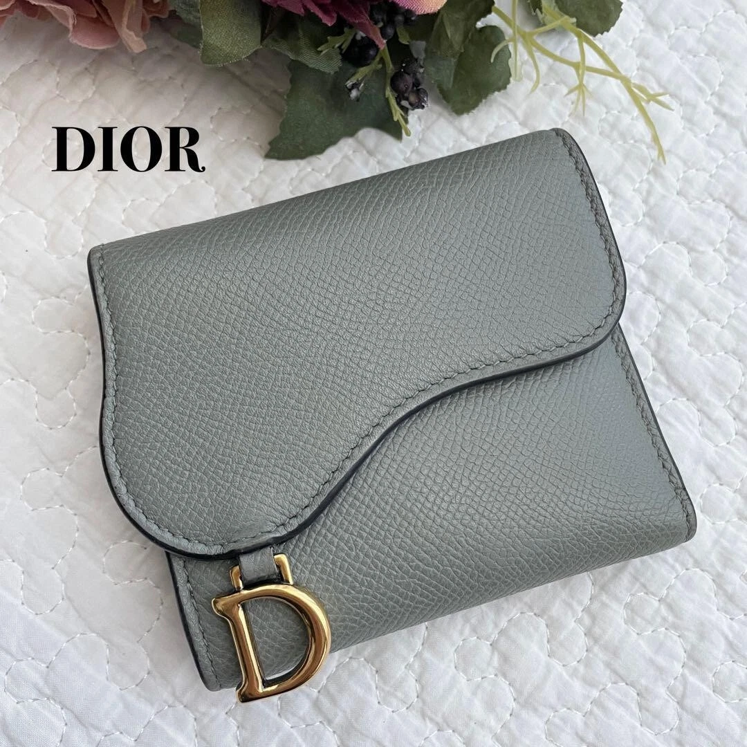 Dior Saddle Lotus Wallet