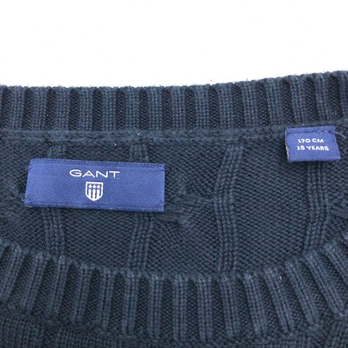 GANT Kid's Boy's Crew Neck Jumper Sweater Cardigan Size 15 y. o. (170) - Picture 4 of 9