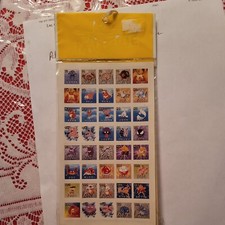 Pokemon Vintage 90's Stickers 71 To 112.new.
