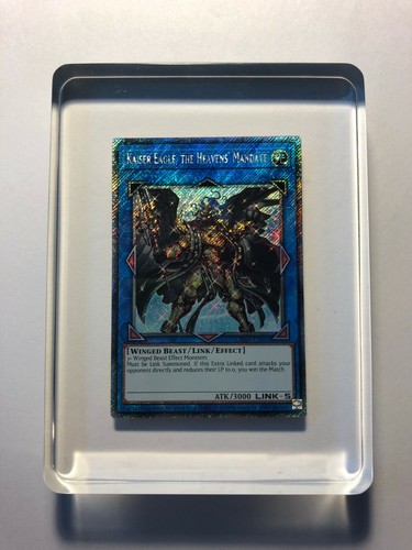 Kaiser Eagle, the Heavens' Mandate 2019-EN001 YuGiOh World Championship 2019 card