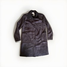 Women’s Lovestitch Black 100% Polyester Winter Coat Rn 117778