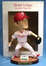 NIB PHILLIES BRAD LIDGE 2009 WORLD SERIES BOBBLEHEAD EXCLUSIVE SGA NL CHAMPIONS