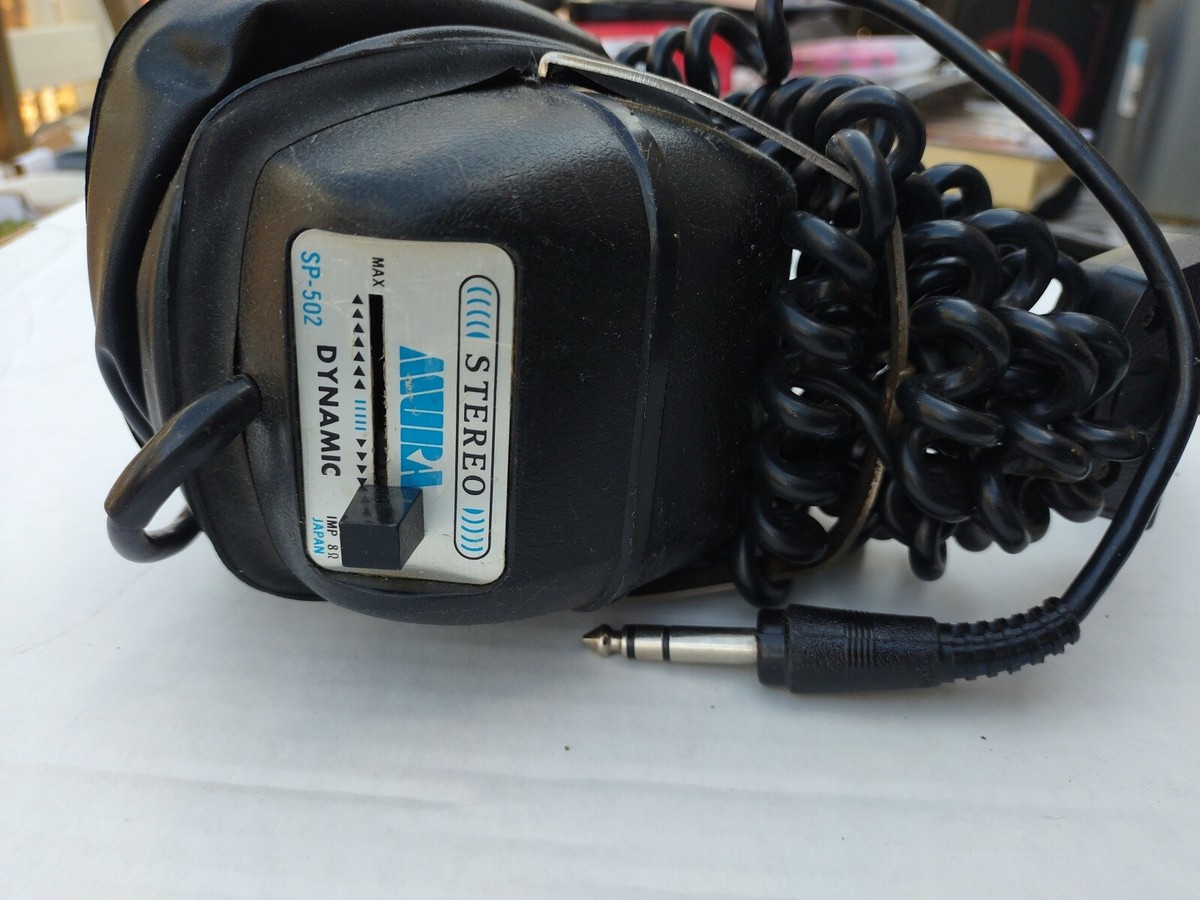 Mura SP 502 headphones vintage stereo Dynamic Made In Japan