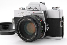   NEAR MINT  Minolta SRT Super Film Camera w/ MC ROKKOR-PF 50mm F/1.7 Lens