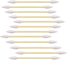 1200Pcs Precision Tip Cotton Swabs for Makeup, Bamboo Sticks and Double Pointed