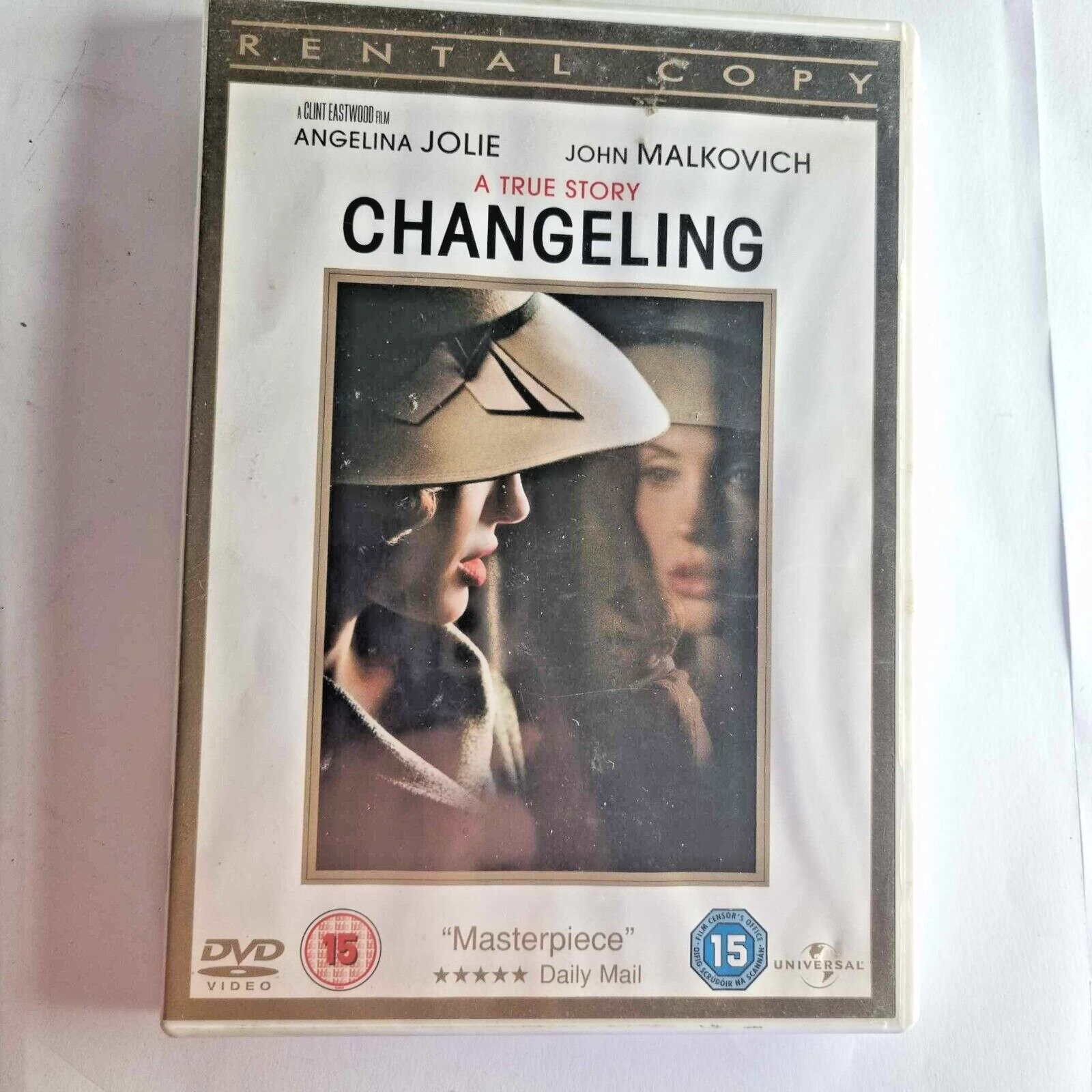 Changeling DVD 2009 Angelina Jolie, Malkovich, Eastwood (DIR) Free UK Postage