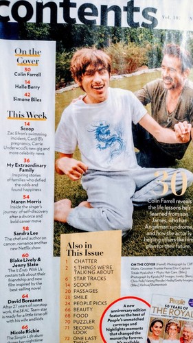 People Magazine, August 19, 2024, Colin Farrell AWESOME MAGAZINE - Picture 2 of 24