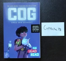 Cog by Greg van Eekhout 10/19 Paperback NEW ARC Advance Reader Copy Proof Book