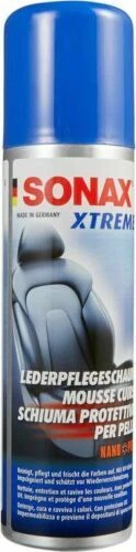 SONAX 289-100 SONAX PULITORE, DETERGENTE SCHIUMOSO PER PELLE, PULISCE E SGRASSA, AUTO, DIVANO