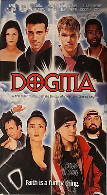 Dogma VHS 1999, Columbia Tri Star Video, Kevin Smith, Ben Affleck, Matt Damon