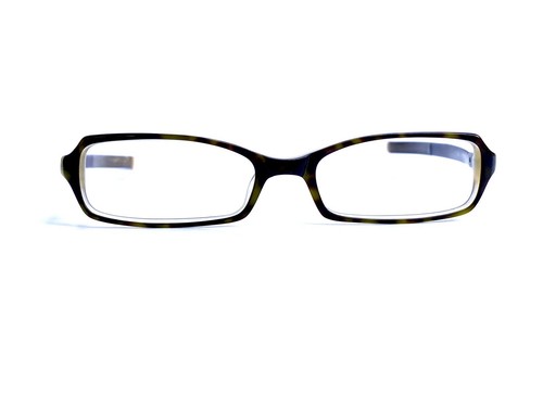 DKNY Tortoise Gray Metal Temple Rectangular Eyeglasses DY4510 3020 50 17 135