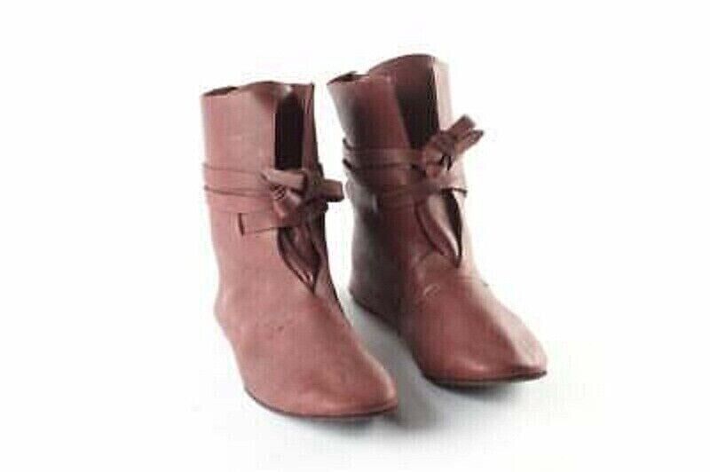 Leather shoes Medieval Viking boots Renaissance F… - image 1