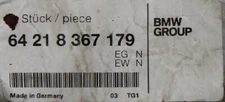 BMW Clamp Part Number - 64218367179