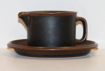 Arabia Finland Ruska Gießer Ulla Procope 70er Finnland Keramik Teller Krug Kanne