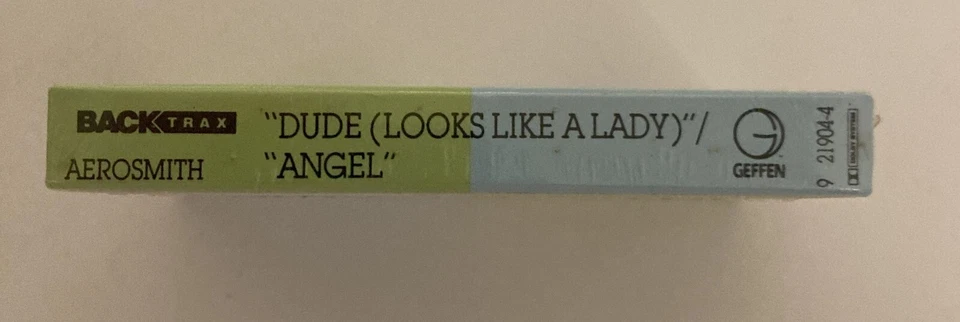 Aerosmith "Dude Looks Like A Lady + ANGEL" Cassette Single RARE SEALED NEW!!!!!! - Image 3 of 3