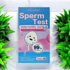 Male Fertility Sperm Test Kit 99% Accurate Home Test Fast & Private Results