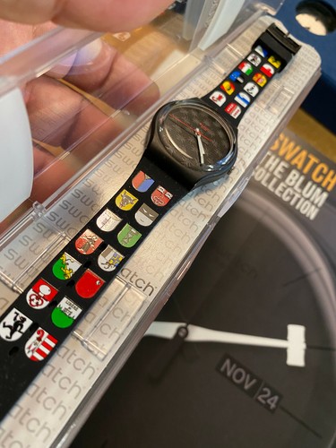Swatch Gent Special D'SCHWIZER GZ286 - NEW RARE - Foto 2 di 9