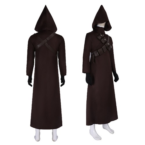 Cosplay Star Wars Jawa Gown Long Coat Costume Halloween Jedi Carnival Suit Props - Picture 4 of 8