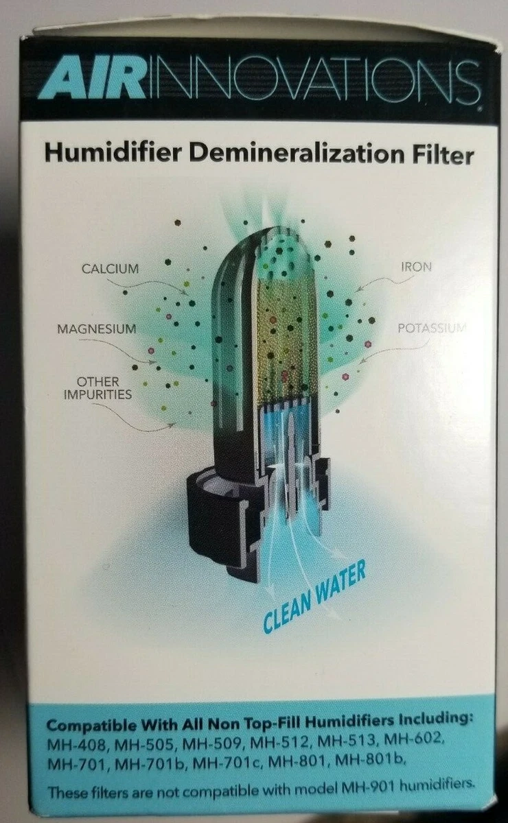 Air Innovations Humidifier Demineralization Filters 2 Pack NEW