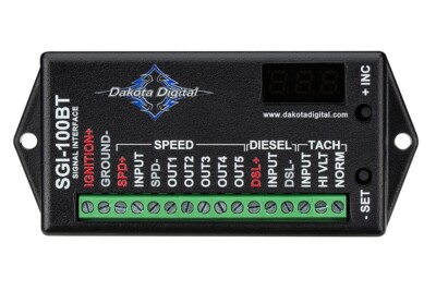 Dakota Digital SGI-100BT Universal Speedometer Tachometer Signal Interface 