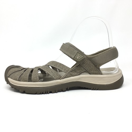 Keen Rose Sandals Shoes Womens Size 9 Beige Green Strappy Adjustable Comfort - Imagen 6 de 9