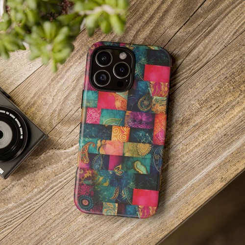 Abstract Collage Phone Case, iPhone 16, Samsung Galaxy S25, Google Pixel 9 - 第 13/178 張圖片