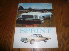 1977 Gmc Sprint Sales Brochure 1977 Gmc Sprint Sales Brochure