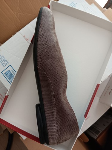 $425 THIERRY RABOTIN Snake Embossed Calf Leather Comfort Shoe *PRIMO* 8.5 US - Picture 17 of 20