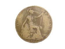 1912 Great Britain One Penny KM# 810- Very Nice Circ Collector Coin-c6168xqx